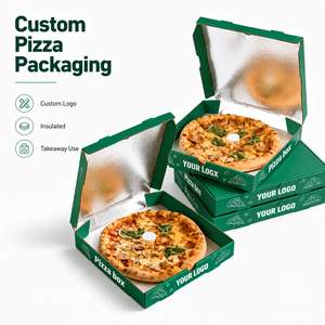 Caja <span class=keywords><strong>de</strong></span> Pizza con Forro <span class=keywords><strong>de</strong></span> Papel <span class=keywords><strong>de</strong></span> Aluminio <span class=keywords><strong>para</strong></span> <span class=keywords><strong>Navidad</strong></span>, Entrega a Domicilio, Logotipo Personalizado, Empaque <span class=keywords><strong>de</strong></span> Alimentos Corrugado <span class=keywords><strong>para</strong></span> Restaurante - Product Image 4