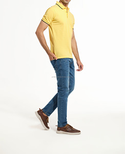 Última moda de los hombres de polos de manga larga al por mayor de encargo clásico de los hombres abotonada Polo camisetas de los hombres polos - Product Image 3