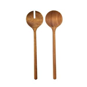 Artículo indio de alta calidad, juego de servidor de ensalada de madera, juego de cubiertos para servir alimentos a precio mayorista, hecho en India - Product Image 4