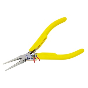 LS Light Series 130mm DIY Stainless Steel <b>Precision</b> Nose Pliers for Bracelet Making Silver Gold Wire Drawing Jewelry <b>Tools</b> - Product Image 1