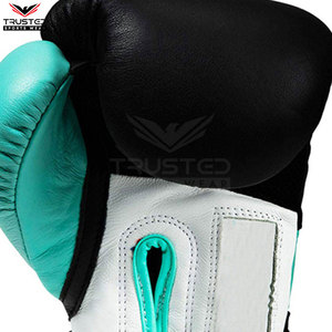 ถุงมือชกมวยทนทานออกแบบโลโก้ได้ตามต้องการแบบมืออาชีพทำจากหนังคุณภาพสูงสไตล์ธรรมดาสำหรับใช้ในกีฬา - Product Image 6
