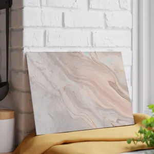 Planche à découper en verre de marbre rose, planche à découper de cuisine, décor de cuisine en marbre - Product Image 5