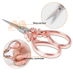 Reusable Fancy Cuticle Scissors Professional Nail Grooming <b>Tool</b> Sharp <b>Edge</b> Precision Fancy Cuticle Scissors - Product Image 2