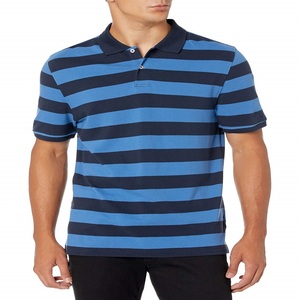 Jersey de piqué de rendimiento táctico de manga corta de secado rápido para hombre, camisa de golf de poliéster de punto para polos - Product Image 1