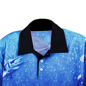 Maillot de pêche personnalisé avec protection UV Chemises de pêche légères à séchage rapide par sublimation et à manches longues pour hommes - Product Image 2