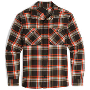 Chemise en flanelle pour homme Dixxon personnalisée en gros, 100% coton, doublée matelassée, boutons en laiton brossé, chemise en flanelle décontractée - Product Image 1