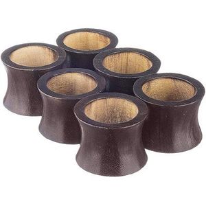 Anillo para Servilletas de Madera con Forma Simple - Artesanos Indios - Artículos para el Hogar - Vajilla - Utensilios de Cocina - Product Image 2
