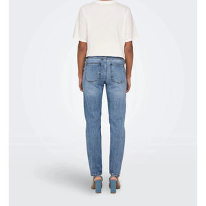 Pantalones vaqueros ajustados de moda para mujer, pantalones vaqueros rectos de cintura alta para mujer, pantalones pitillo elásticos a la moda Sexy para mujer, pantalones vaqueros para mujer - Product Image 3