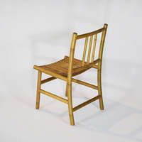 Mobilier de fête en plein air chaise pliante en bois de bambou chaises pliantes naturelles de qualité en vrac pour événements