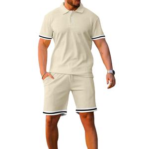 Nouveaux Polos d'été Tendance 2026 en Polyester pour Hommes, Ensembles Courts avec Col Boutonné, Fabriqués par HAIDIII SPORTS 2026 - Product Image 6