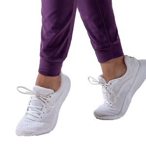 Conjuntos de Jogger de entrenamiento activo para mujer personalizados al por mayor Sudadera con capucha de cremallera de dos piezas informal PANEL DE TRABAJO transpirable - Product Image 5