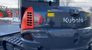 Pour KX080-5, moteur 66,6 CV, capacité de la benne de 0,25 m, mini-excavatrice compacte - Product Image 4