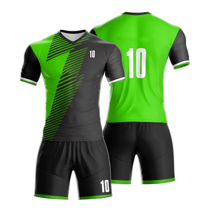 Uniformes de fútbol transpirables recién llegados con logotipo personalizado al por mayor, diseño OEM hecho en fábrica para uniformes de fútbol - Product Image 3