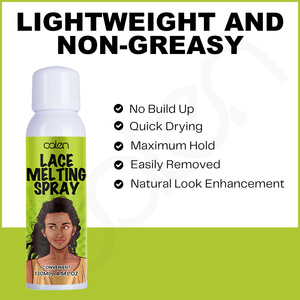 Oalen Vente en gros 130ML Résistant à l'eau et à l'huile Sans flocon Dentelle Colle Aérosol Fondant <span class=keywords><strong>Spray</strong></span> - Product Image 2