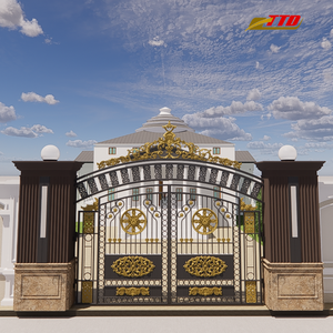 Puertas principales de acero inoxidable personalizadas Elegantes, resistentes a la intemperie e ideales para villas contemporáneas Fabricadas en Vietnam desde Vietnam - Product Image 2