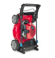 Investieren Sie in einen langlebigen Toro SmartStow Recycler 20340 mit 163 ccm Hubraum, 22-Zoll-Schnittbreite und Hinterradantrieb.