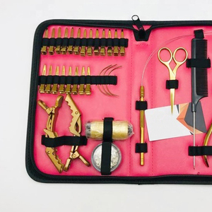 ชุดอุปกรณ์ต่อผมและต่อผมไมโครหมึกแบบมืออาชีพสีดำ - Product Image 5