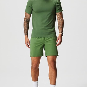 Short de sport personnalisé pour hommes, respirant, vêtements d'entraînement athlétique, short en jean pour hommes, style streetwear à la mode - Product Image 5