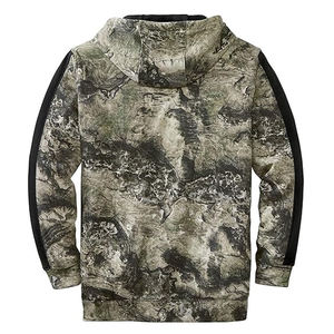 เสื้อฮู้ดดี้ผ้าฝ้ายแท้ 100% แบบหนาพิเศษ สไตล์ฝรั่งเศส ทรงโอเวอร์ไซส์ ตัดเย็บแบบครอป มีกระเป๋าปักลาย ซิปหน้า ทรงปกติ สำหรับฤดูใบไม้ร่วง - Product Image 2