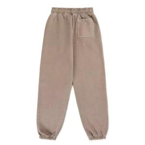 กางเกงวอร์มขายาวสำหรับผู้ชายกางเกงวิ่งผ้าฟลีซชุดกีฬาสตรีทแวร์ใส่ไปยิมแบบลำลองผลิตจากโรงงาน - Product Image 2