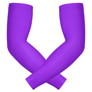 Mangas de brazo Unisex de Spandex/poliéster de secado rápido cómodas y elegantes con soporte muscular Protección UV transpirable para entrenamientos - Product Image 3