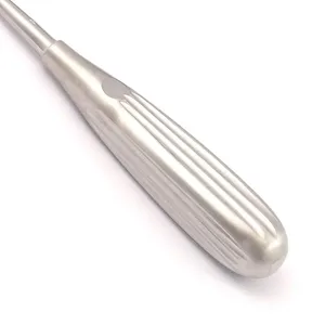 Ensemble d'instruments orthopédiques de microdisectomie de Curette d'os spinal de 7 pièces avec la poignée enduite noire Ce acier inoxydable allemand - Product Image 4
