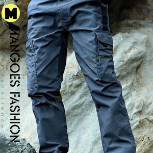 Pantalones Cargo Tácticos de Pana Transpirables de Peso Medio con Múltiples Bolsillos Grandes para Unisex, de Cintura Media, Pierna Ancha, Invierno, Alta Calidad, Personalizados - Product Image 3