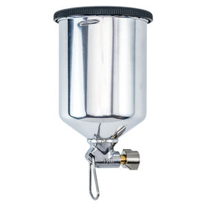 Taiwan a fabriqué une tasse de peinture de pot de pistolet de pulvérisation de capacité de 400ml d'alliage d'aluminium pour le pistolet de pulvérisation de HVLP - Product Image 3