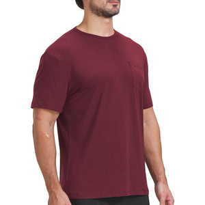 Camiseta de Cuello Redondo para Hombre, Manga Corta, Corte Regular, Transpirable, Casual, Personalizable - Product Image 5