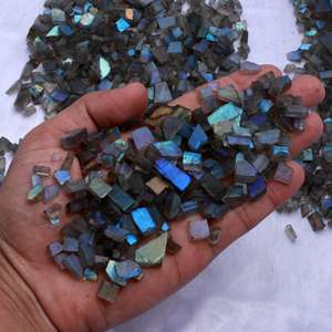 Lot de perles en pierres précieuses naturelles, en cristal brut, pour la fabrication de bijoux, boucles d'oreilles, 925 - Product Image 4