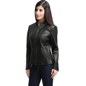 Chaquetas de mujer de piel de oveja auténtica, diseño personalizado de alta calidad, chaqueta de invierno para mujer, característica transpirable - Product Image 6