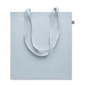Bolsas de Mano Promocionales de Algodón Reciclado ZOCO, Mercancía Sostenible con Colores Vibrantes - Product Image 3