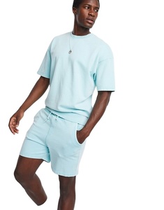 2025 Cotton <b>Short</b> Sets for <b>Men</b> Casual Clothes Summer Man 2 Piece Set Sports Suits for <b>Men</b> Shirts and <b>Shorts</b> Male Sets Gym - Product Image 4