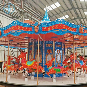 Parc d'attractions Manège Manège Manège Thème de Noël Carrousel Merry Go Round Horse Carrousel <span class=keywords><strong>pour</strong></span> enfants - Product Image 2