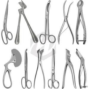 Instrumentos médicos quirúrgicos ortopédicos, esparcidor de fundición Manual, 3 puntas, yeso fundido, tijeras, alicates, fórceps, abridor de fundición - Product Image 1