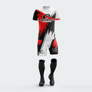 Uniforme Deportivo de Fútbol al por Mayor de Alta Calidad, Transpirable, Estampado, Cómodo y de Secado Rápido, Camiseta de Fútbol Personalizada - Product Image 2