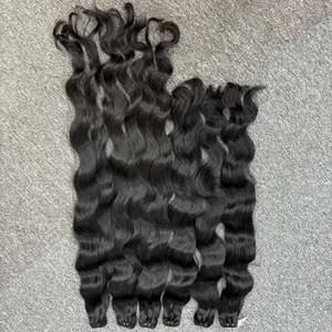 ผมมนุษย์แบบคลื่นธรรมชาติ100% จากผู้บริจาคคนเดียว - Product Image 5