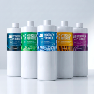 EMULSIÓN CREAMOXIDANTE - Fórmula profesional estabilizada con peróxido al 1,5% 3% 6% 9% 12% 5-40 volúmenes, Hecho en Italia - Product Image 1