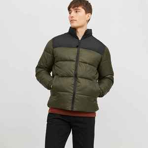 Men's Oversize High Collar Custom Winter Bomber <b>Puffer</b> <b>Jacket</b> <b>Cheap</b> Price With Highest Quality Waterproof With Zipper Pocket - Product Image 5