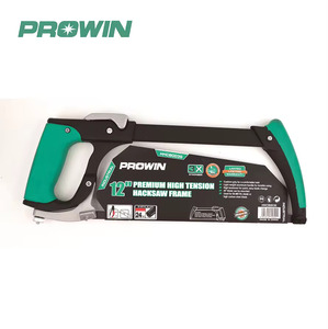 PROWIN charpentier 12 "cadre de scie à métaux tubulaire carré avec poignée en aluminium poignée souple ferme bricolage outil de coupe coupe du bois - Product Image 3