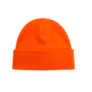 Bonnet d'hiver en tricot recyclé unisexe, couleur unie, logo personnalisé, prix bas, vêtements décontractés, 2026 - Product Image 1