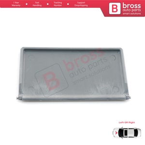 แผ่นบังแดด BDP164 พร้อมกระจกมองหลัง สีเทา สำหรับรถยนต์ C Class W203 S203 ปี 2000-2007 CL203 ปี 2001-2011 รุ่น A2038170220 - Product Image 4