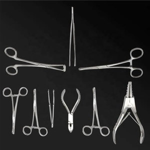 Nuevo Kit de Instrumentos de Perforación Corporal Quirúrgica Manual de Acero Inoxidable de Alta Calidad, Pinzas Pennington, Herramientas Duraderas 2026 - Product Image 5