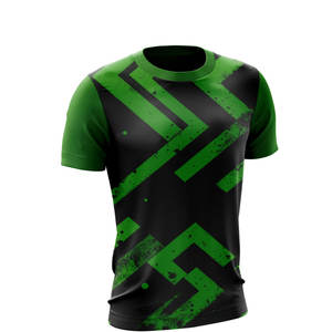 Camiseta estampada de manga corta holgada informal para hombre Personalización - Product Image 4