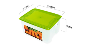 Haute qualité 10000ml PP plastique détachable Rectangle alimentaire conteneur écologique micro-ondes sûr meilleur prix pour la vente en gros au Vietnam - Product Image 5