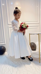 Bán Trẻ Em Của Công Chúa Dresses Chất Lượng Cao Ren Dresses Trẻ Em Của Công Chúa Dresses Cho Girls 'Sinh Nhật Đám Cưới Bên - Product Image 3