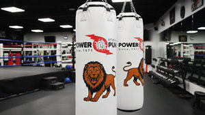 Sac de frappe en cuir robuste de 25 kg pour la boxe, le sanda et les arts martiaux, avec fermeture éclair et remplissage de sable - Product Image 4