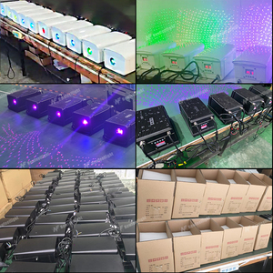 Laser à semi-conducteurs à état solide importé 2000mW pour ciel étoilé, étanche IP65, RGB 7 couleurs, Firefly DMX512, en alliage d'aluminium - Product Image 5