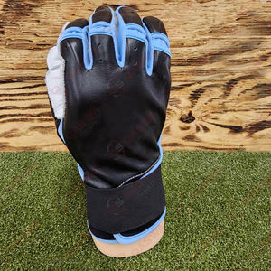 ถุงมือเบสบอลหนังวัวแท้กันลื่นสายรัดข้อมือยืดหยุ่นได้ดีไซน์แบบ OEM - Product Image 6
