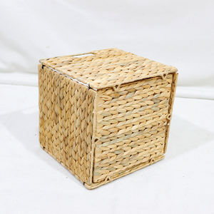 Cesta de Almacenamiento Plegable Rectangular de Plástico Ecológico Tejido de la Fábrica Artex Dong Thap para Almacenamiento de Alimentos - Product Image 4